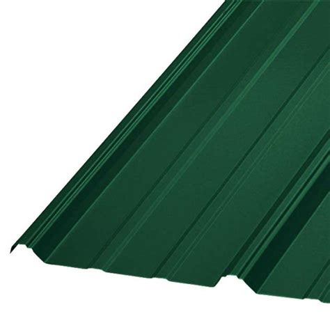 forest green metal roofing panels